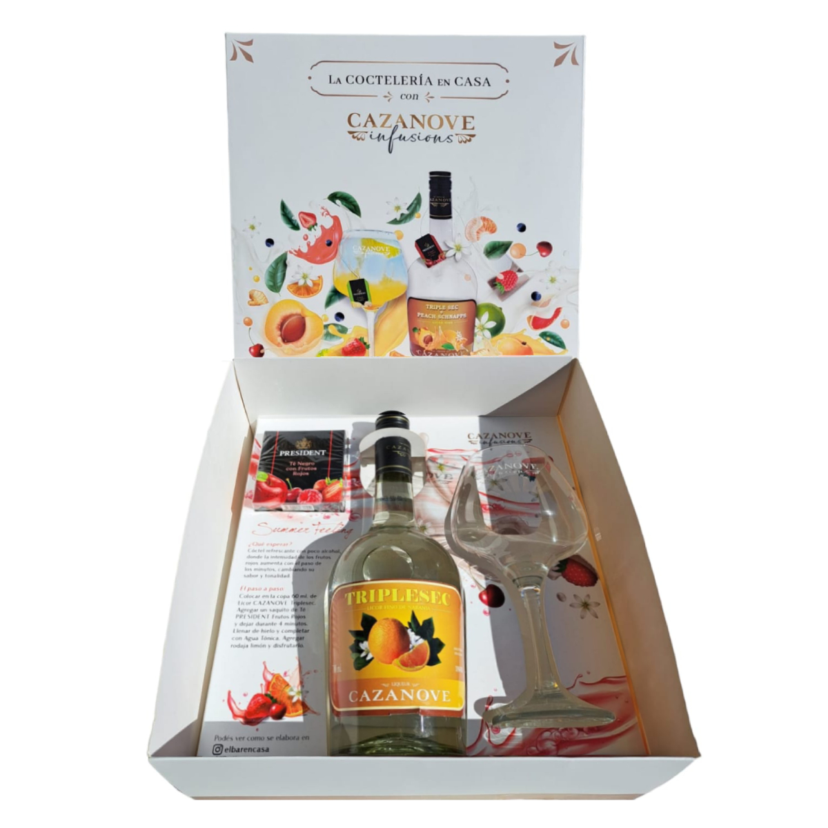 PACK INFUSION CAZANOVE TRIPLE SEC