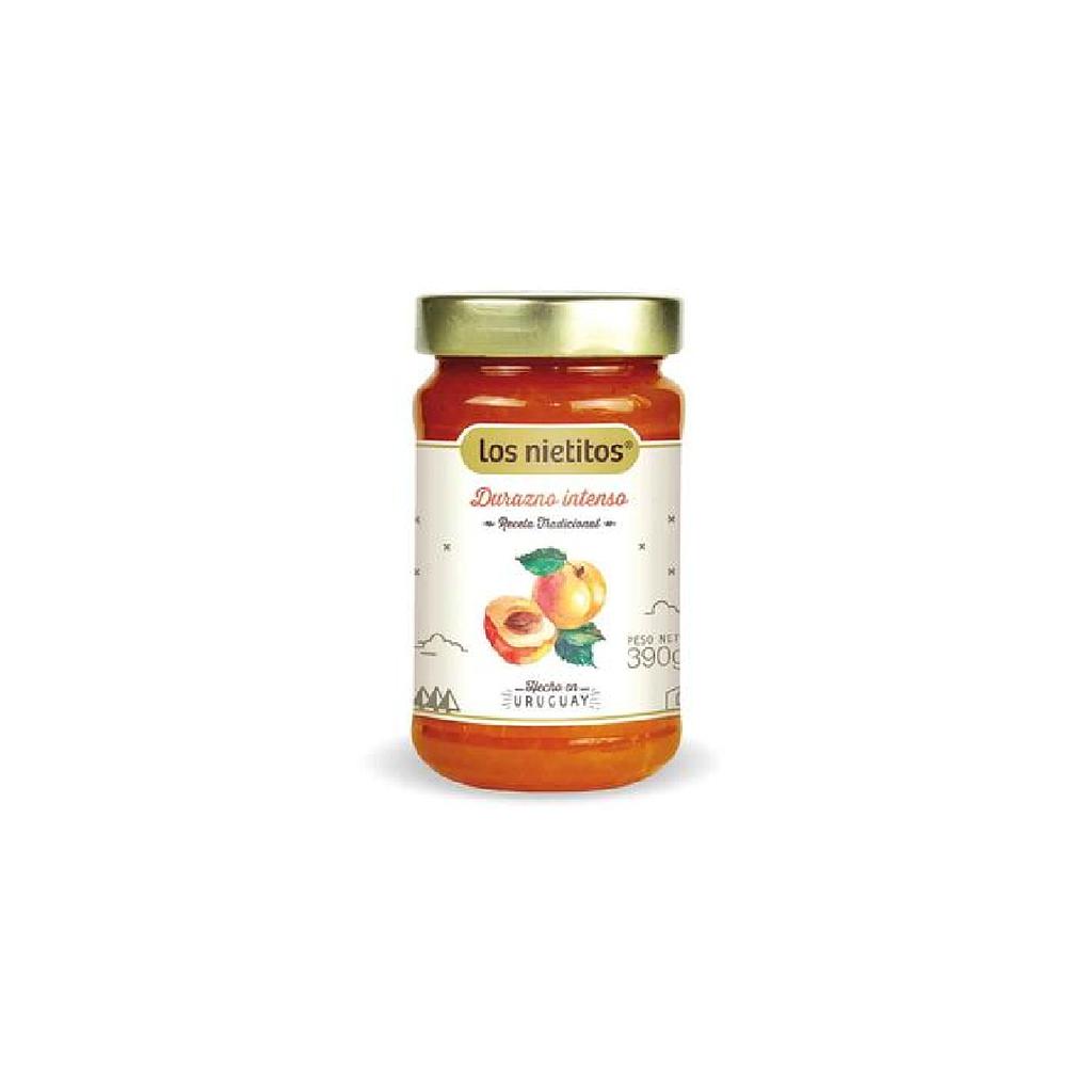MERMELADA DE DURAZNO INTENSA LOS NIETITOS 390 GRAMOS