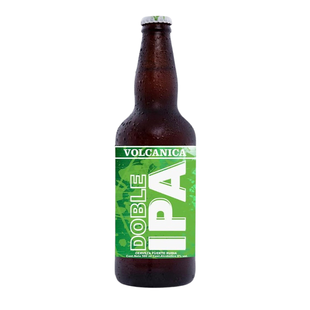 CERVEZA VOLCANICA DOBLE IPA 500 ML
