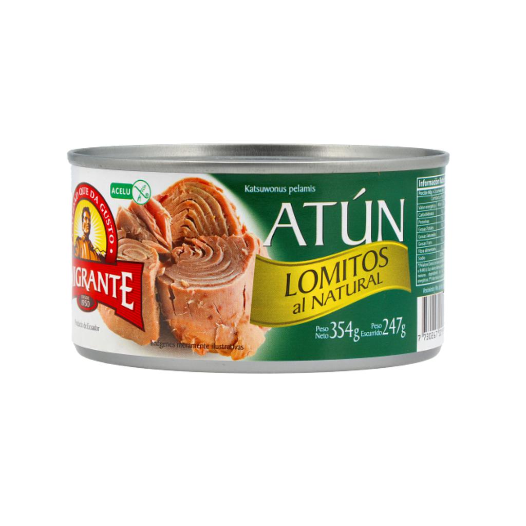 ATUN AL NATURAL EMIGRANTE 354 GRAMOS
