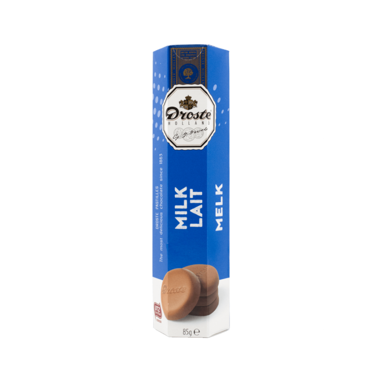 PASTILLAS CHOCOLATE DROSTE CHOCOLATE CON LECHE 100 GRAMOS