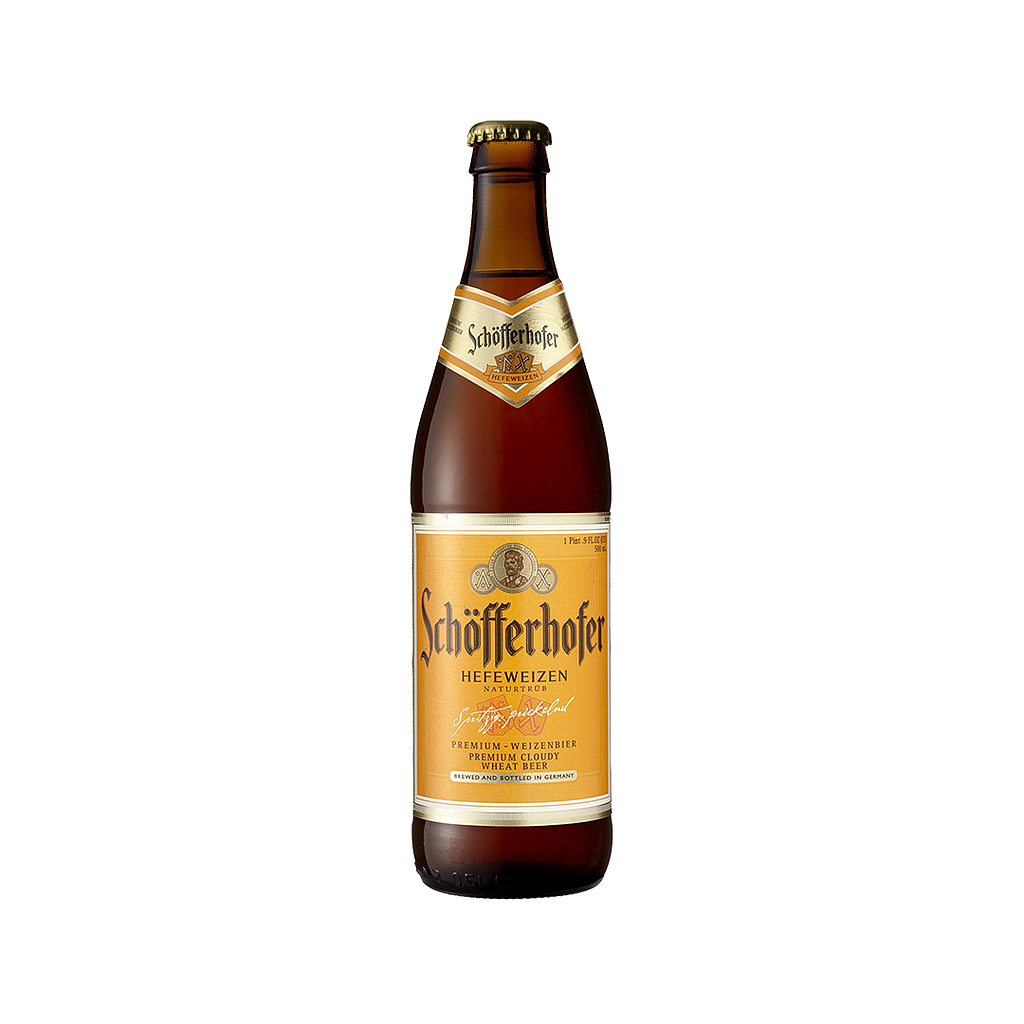 CERVEZA SCHOFFERHOFER HEFEWEIZEN 500 ML