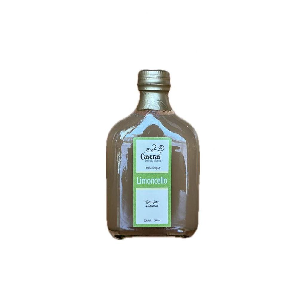 LICOR CASERAS DE INDIA MUERTA LIMONCELLO PETACA 200 ML