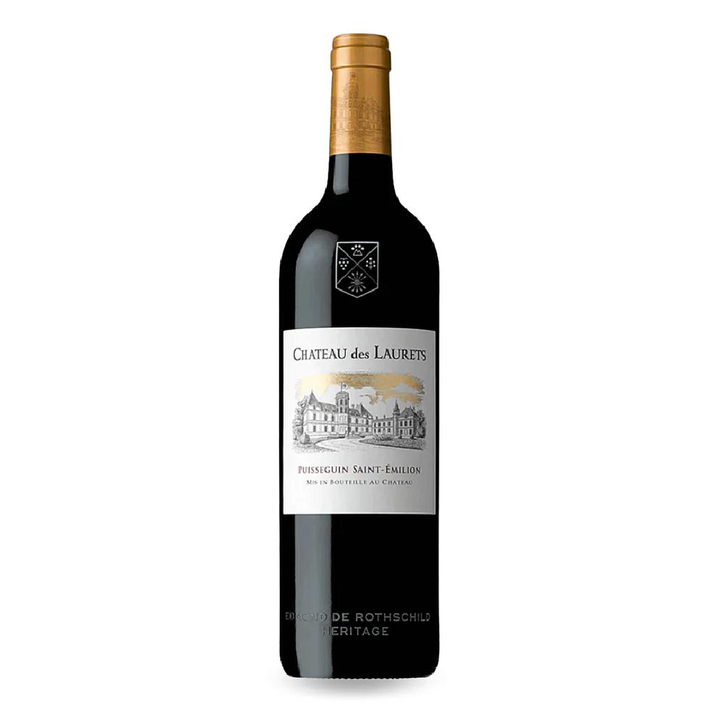 VINO CHATEAU DES LAURETS 750 ML