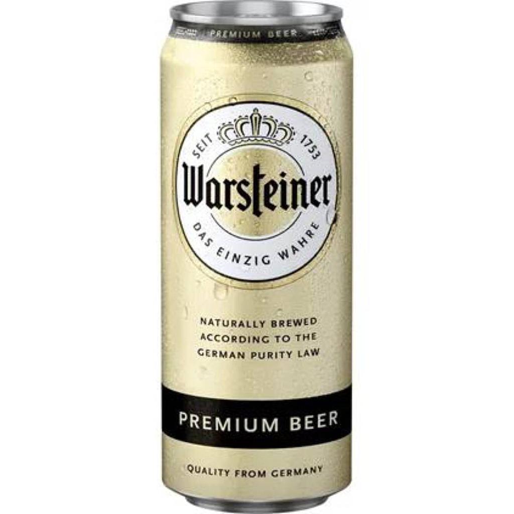 CERVEZA WARSTEINER LATA 473 ML