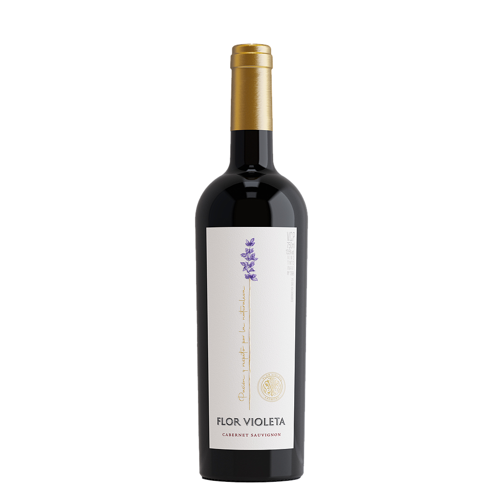 VINO FLOR VIOLETA CABERNET SAUVIGNON 750 ML