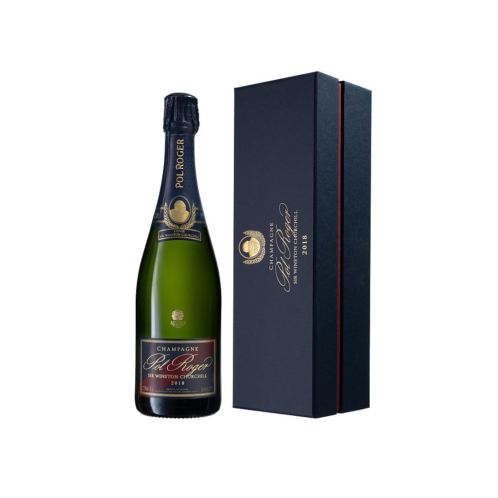 CHAMPAGNE POL ROGER CUVEE SIR WINSTON CHURCHILL 2018 EN COFRE 750 ML