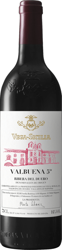 VINO VEGA SICILIA VALBUENA 2020 750 ML