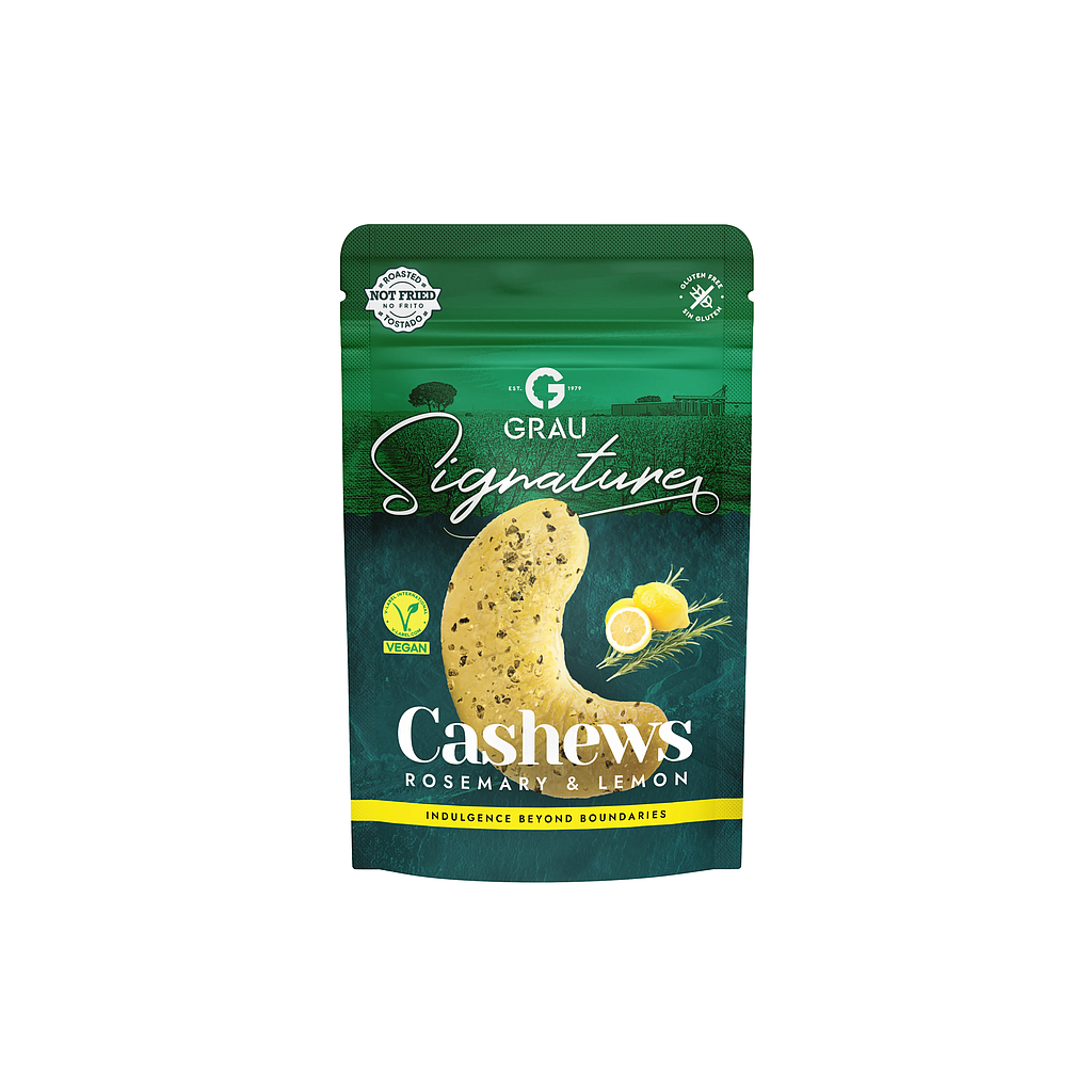 CASTAÑAS DE CAJU AL ROMERO Y LIMON SIGNATURE 70 GRAMOS