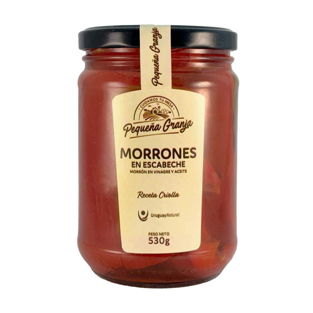 MORRONES EN ESCABECHE PEQUEÑA GRANJA 540 GRAMOS