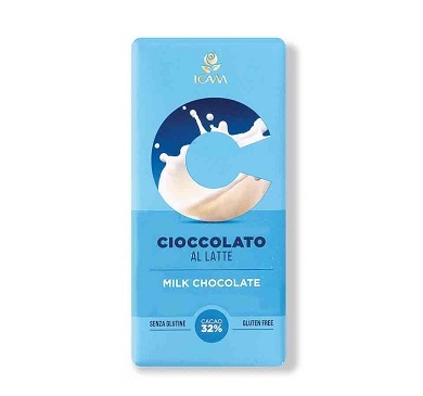 CHOCOLATE ICAM 32 % LECHE 100 GRAMOS