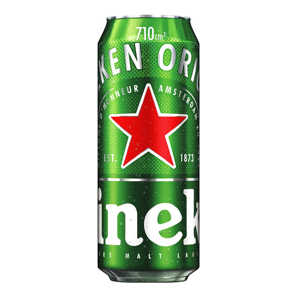 CERVEZA HEINEKEN LATA 710 ML