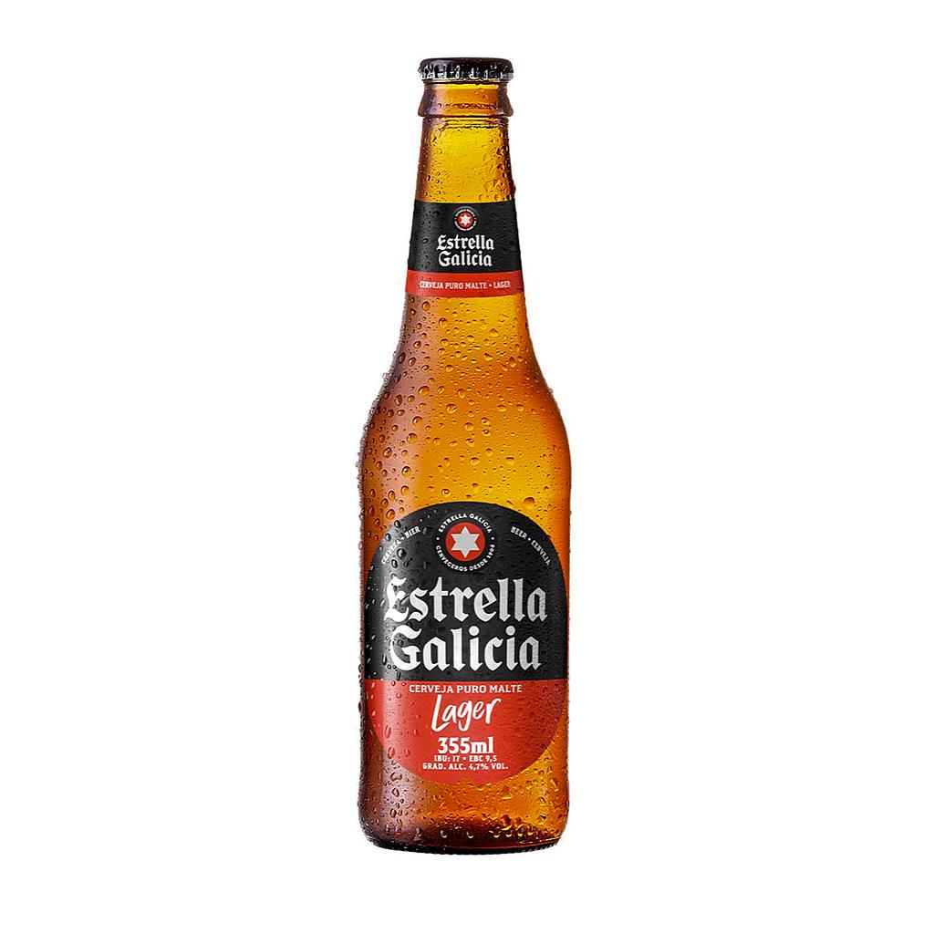 CERVEZA ESTRELLA GALICIA 355 ML