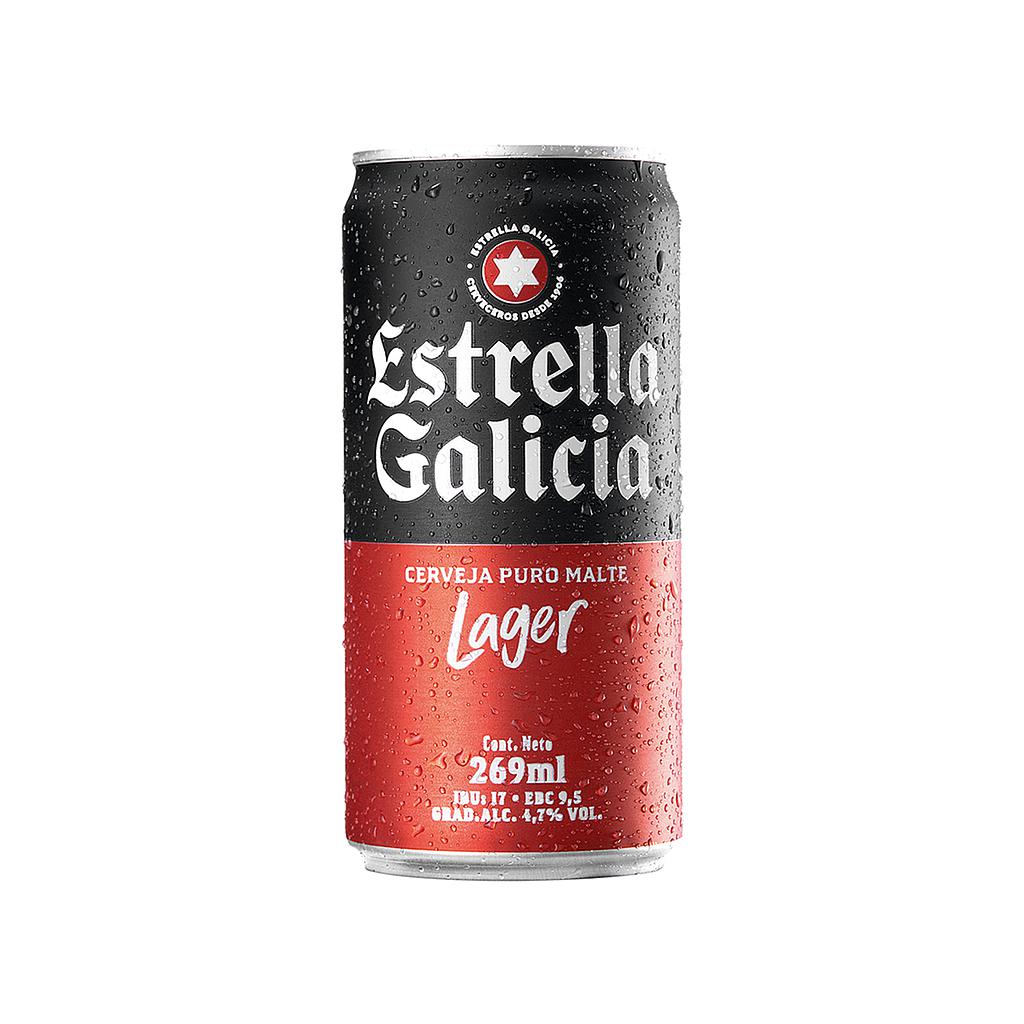 CERVEZA ESTRELLA GALICIA LATA 269 ML
