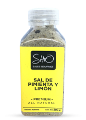 SAL GOURMET SHIO PIMIENTA Y LIMON 200 GRAMOS