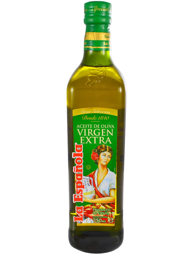 ACEITE DE OLIVA EXTRA VIRGEN LA ESPAÑOLA 750 ML