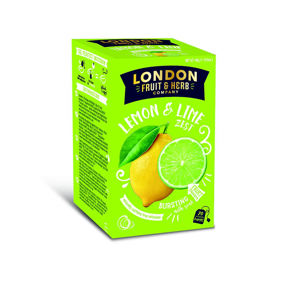 TE LONDON FRUIT & HERB LIMON Y LIMA 20 SOBRES
