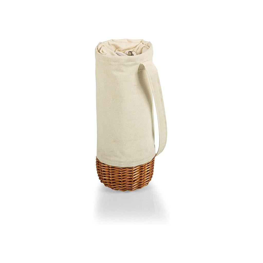 BOLSO BEIGE PARA BOTELLA CON AISLAMIENTO - PICNIC TIME