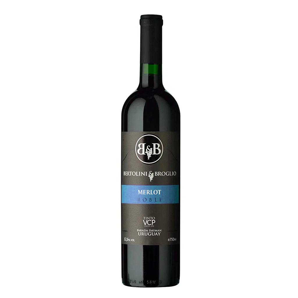 VINO BERTOLINI & BROGLIO MERLOT ROBLE 750 ML