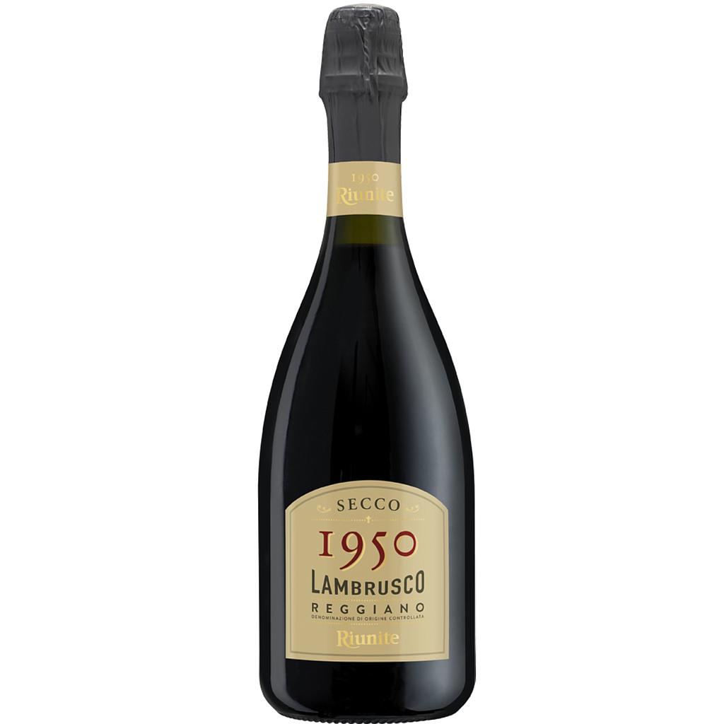 VINO 1950 RIUNITE LAMBRUSCO REGGIANO SECCO 750 ML