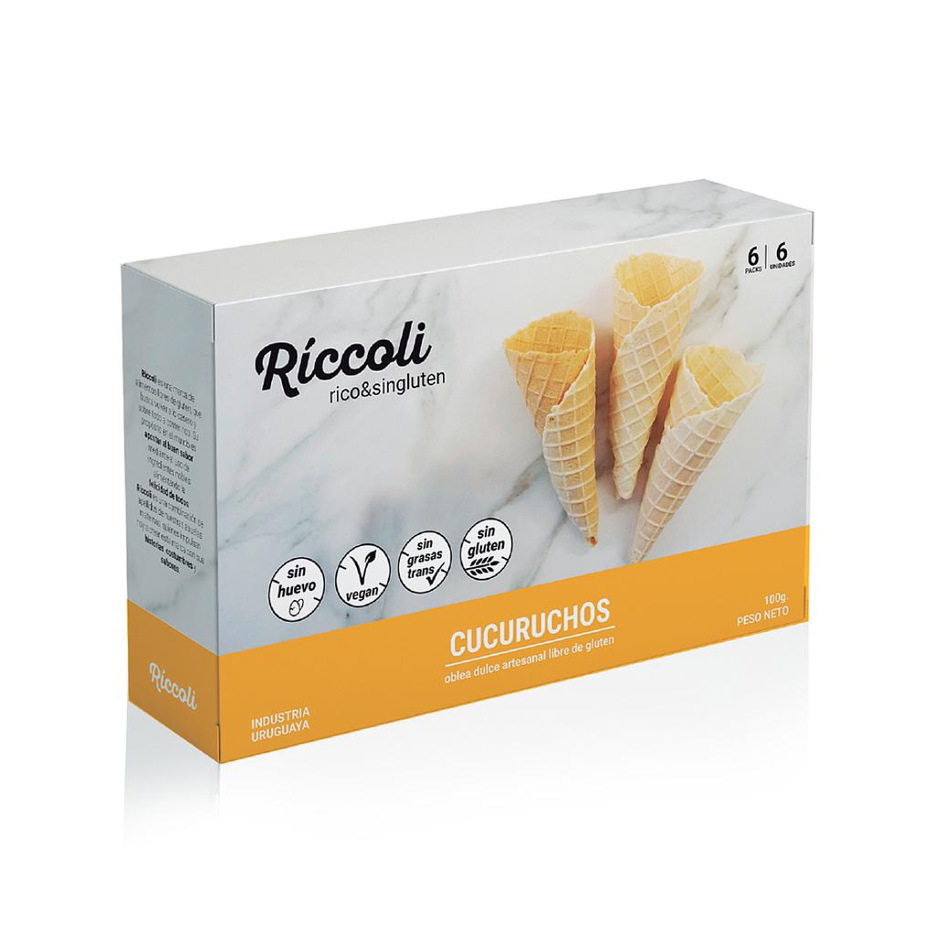 CAJA CUCURUCHO RICCOLI 6 UNIDADES