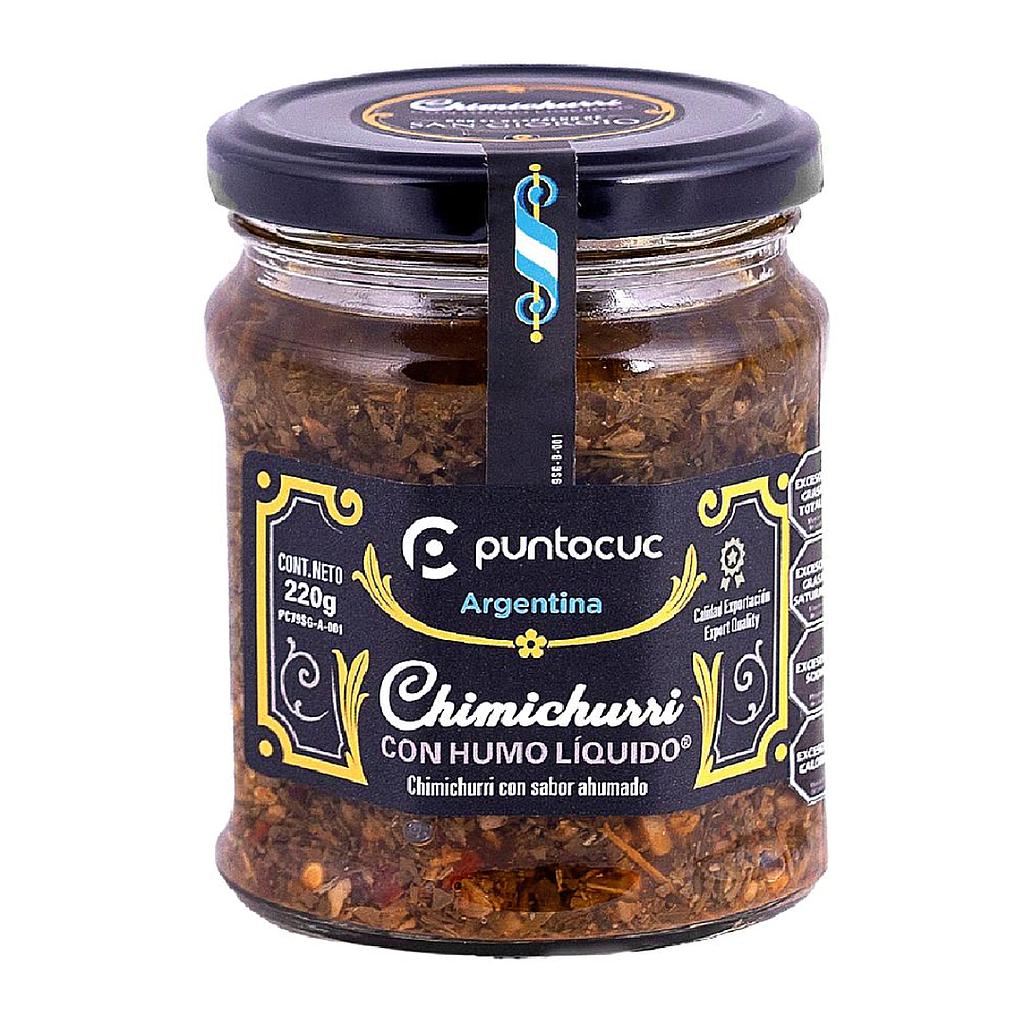 CHIMICHURRI CON HUMO LIQUIDO PUNTOCUC 190 GRAMOS