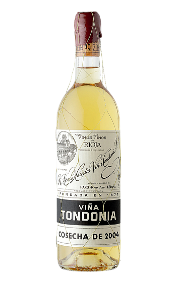 VINO VIÑA TONDONIA GRAN RESERVA BLANCO 2004 750 ML
