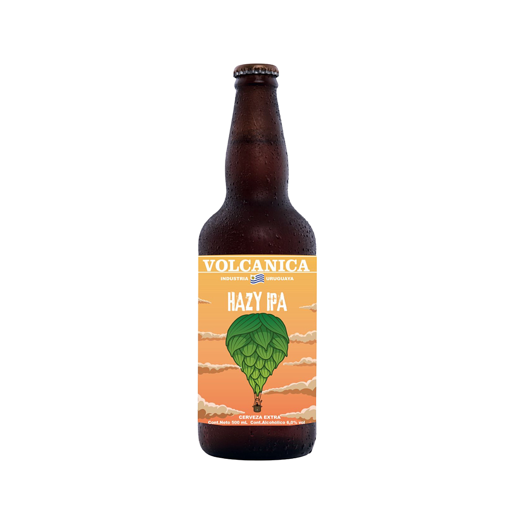 CERVEZA VOLCANICA HAZY IPA 500 ML
