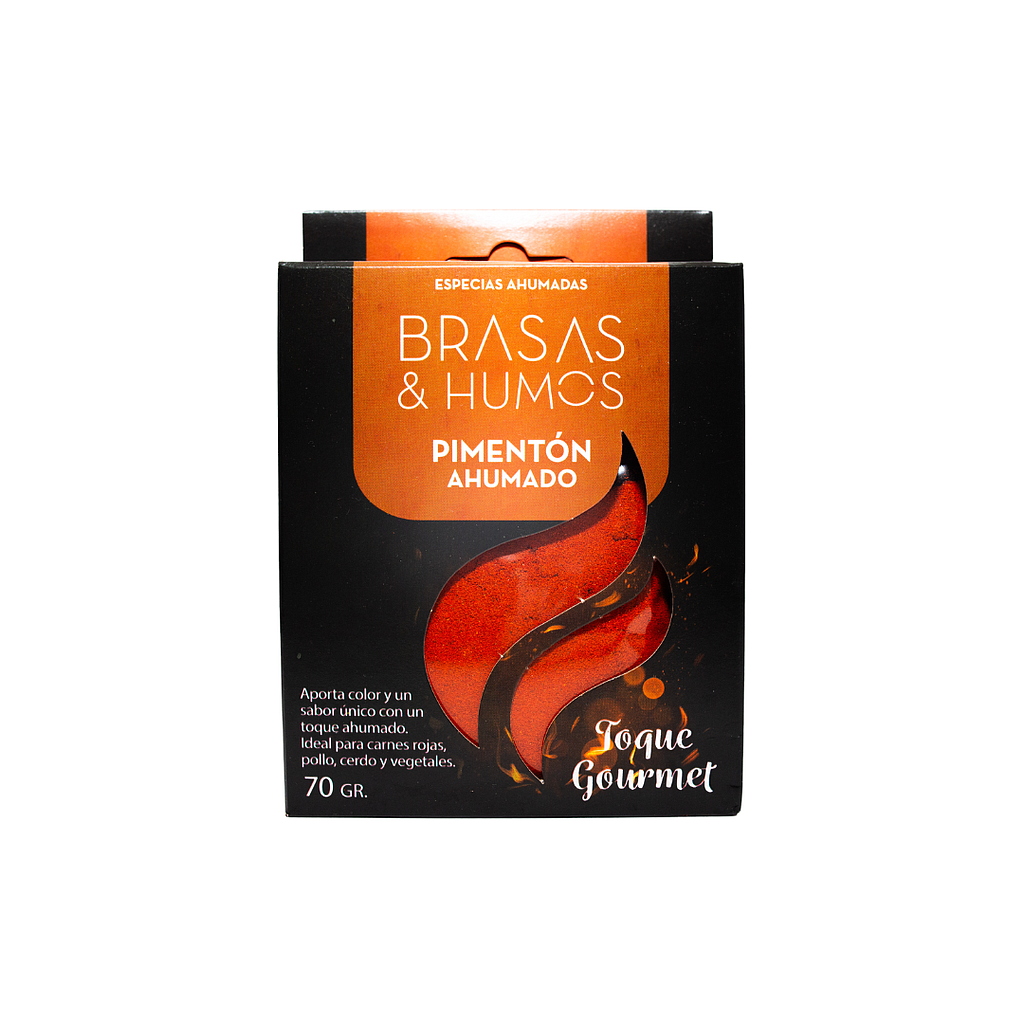PIMENTON AHUMADO BRASAS & HUMOS 70 GR