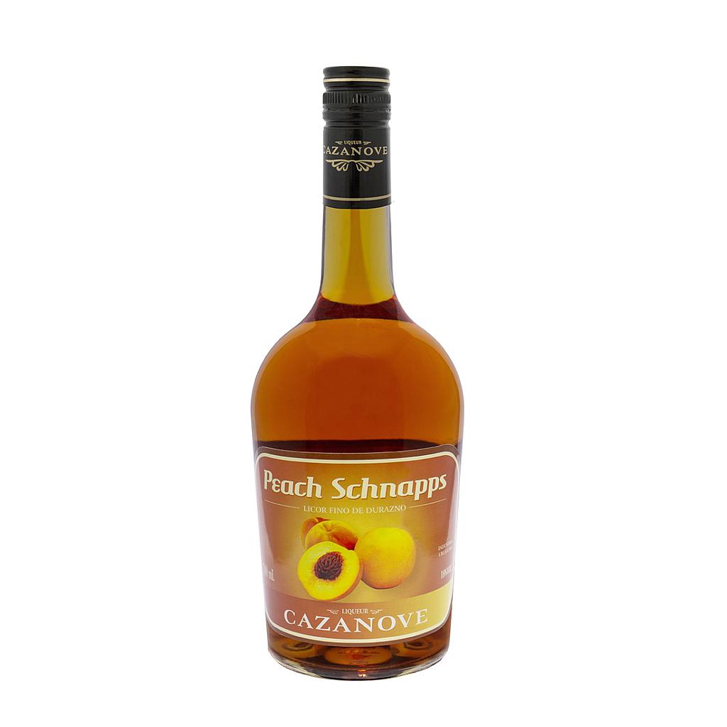 LICOR CAZANOVE DURAZNO 700 ML
