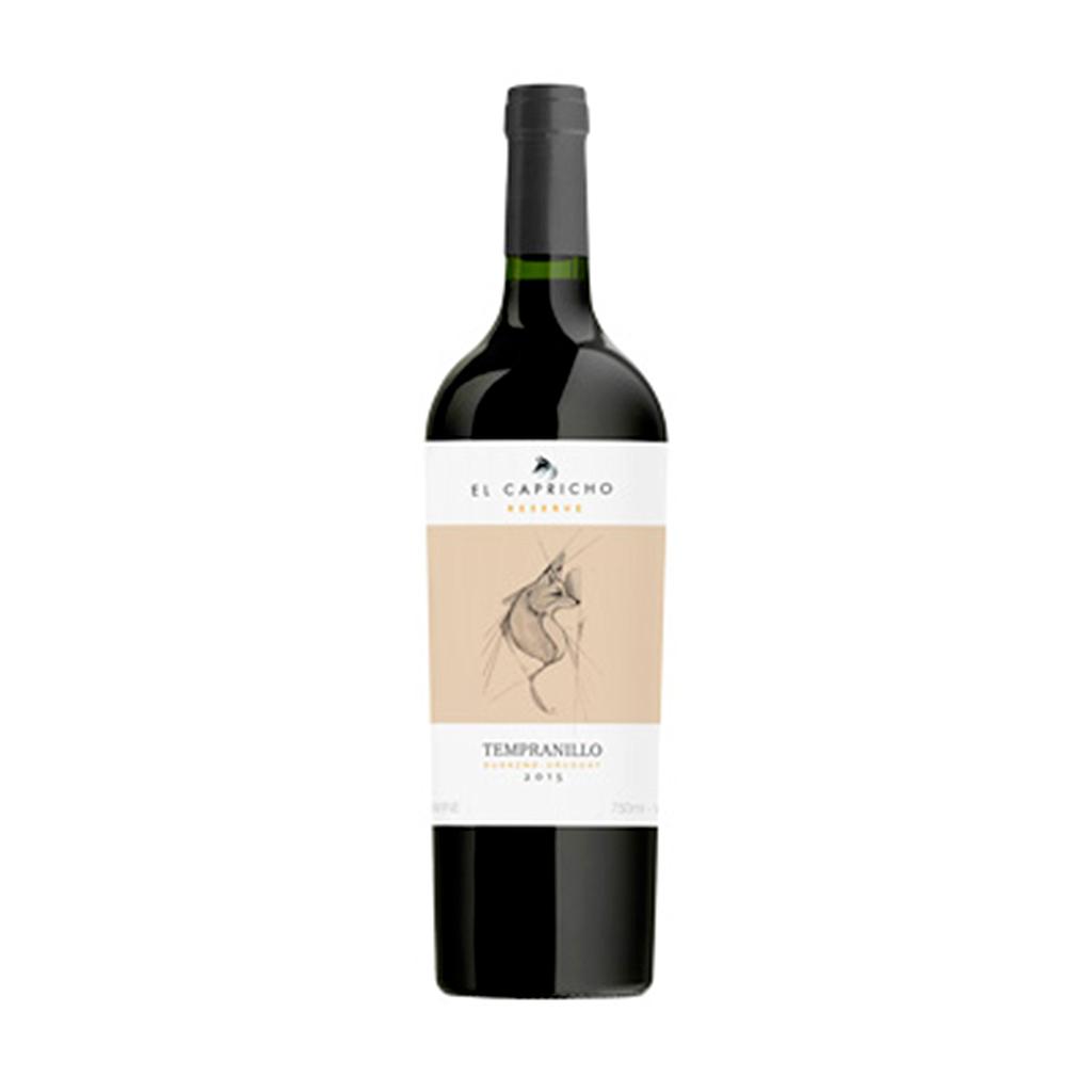 VINO EL CAPRICHO TEMPRANILLO RESERVA 750 ML