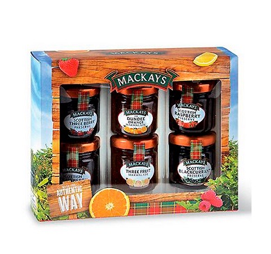 MERMELADA MACKAYS COLECCION PACK 6 UNIDADES 252 GR