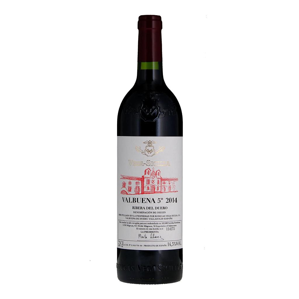 VINO VEGA SICILIA VALBUENA 2014 750 ML